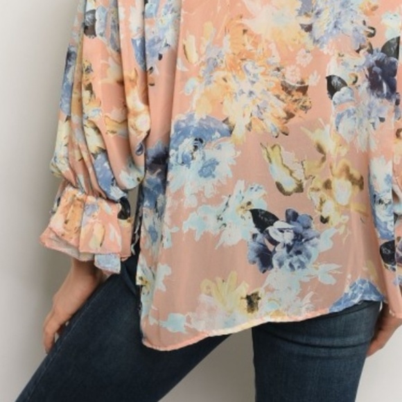 Love In | Floral Sheer Blouse {Just In!} Boho Chic - Picture 7 of 8